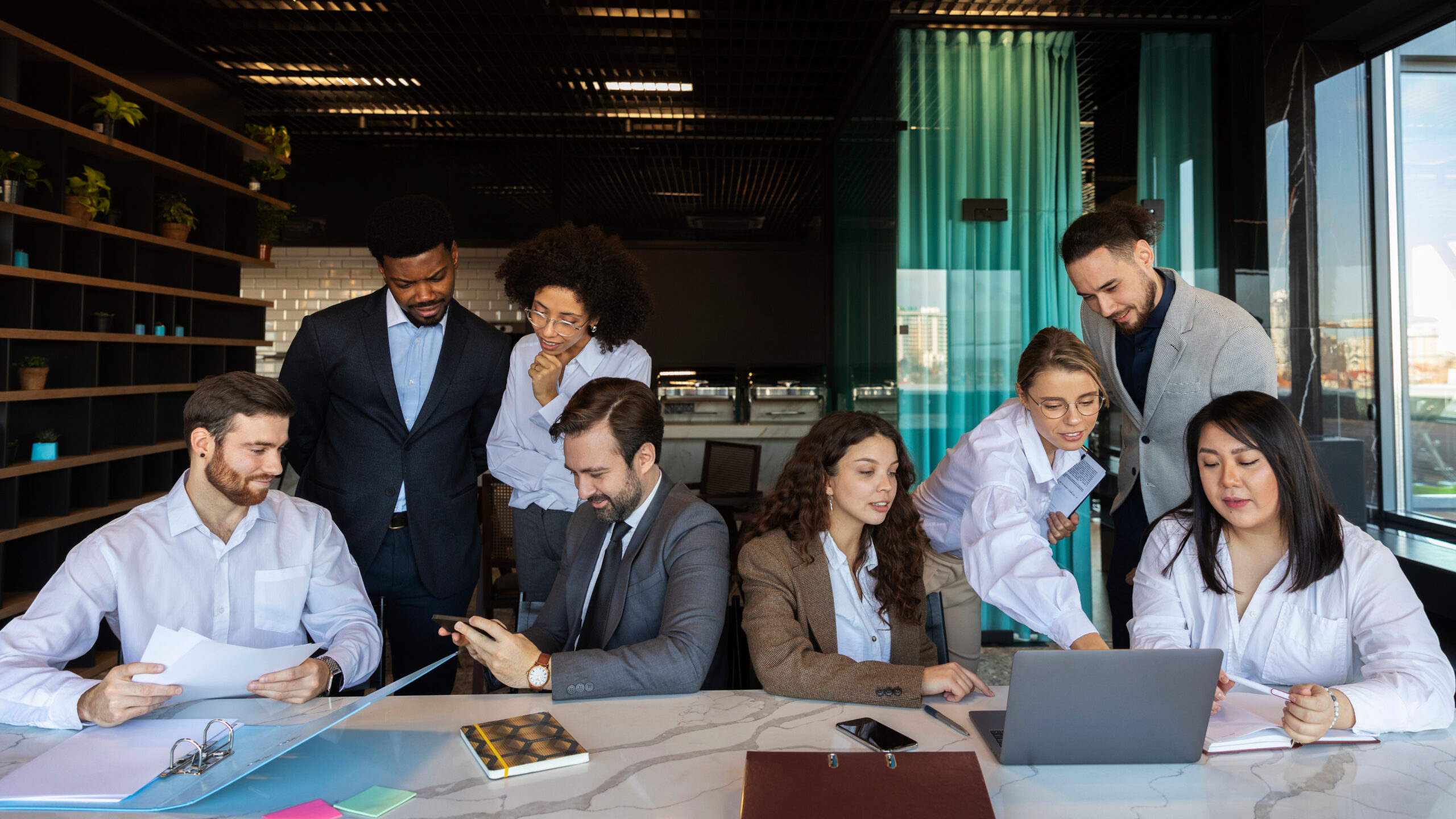 Our dedicated team members driving success at the Best branding company.