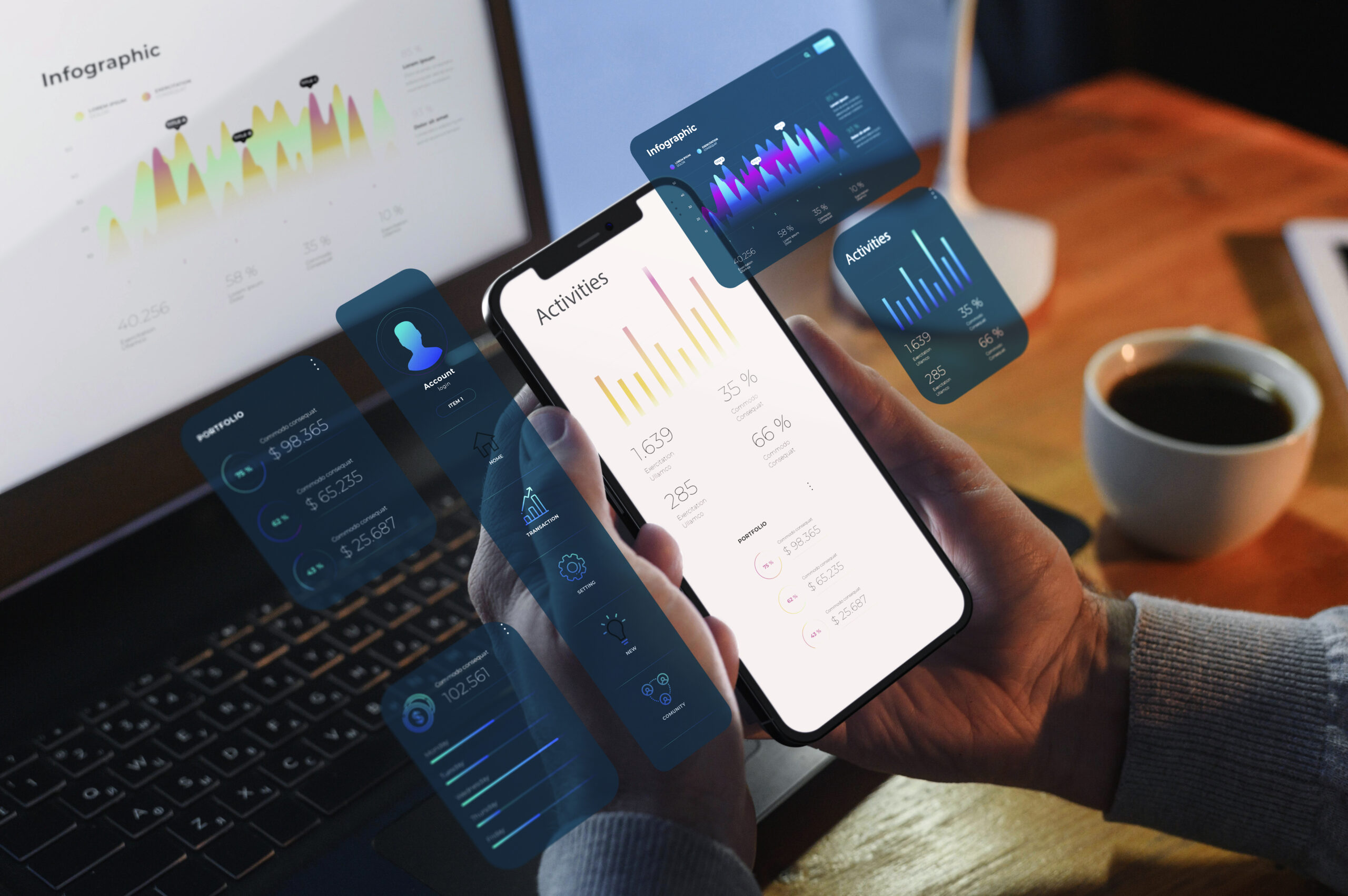 Premium applications designed by an expert IOS app development company and top Mobile app development company in Qatar.