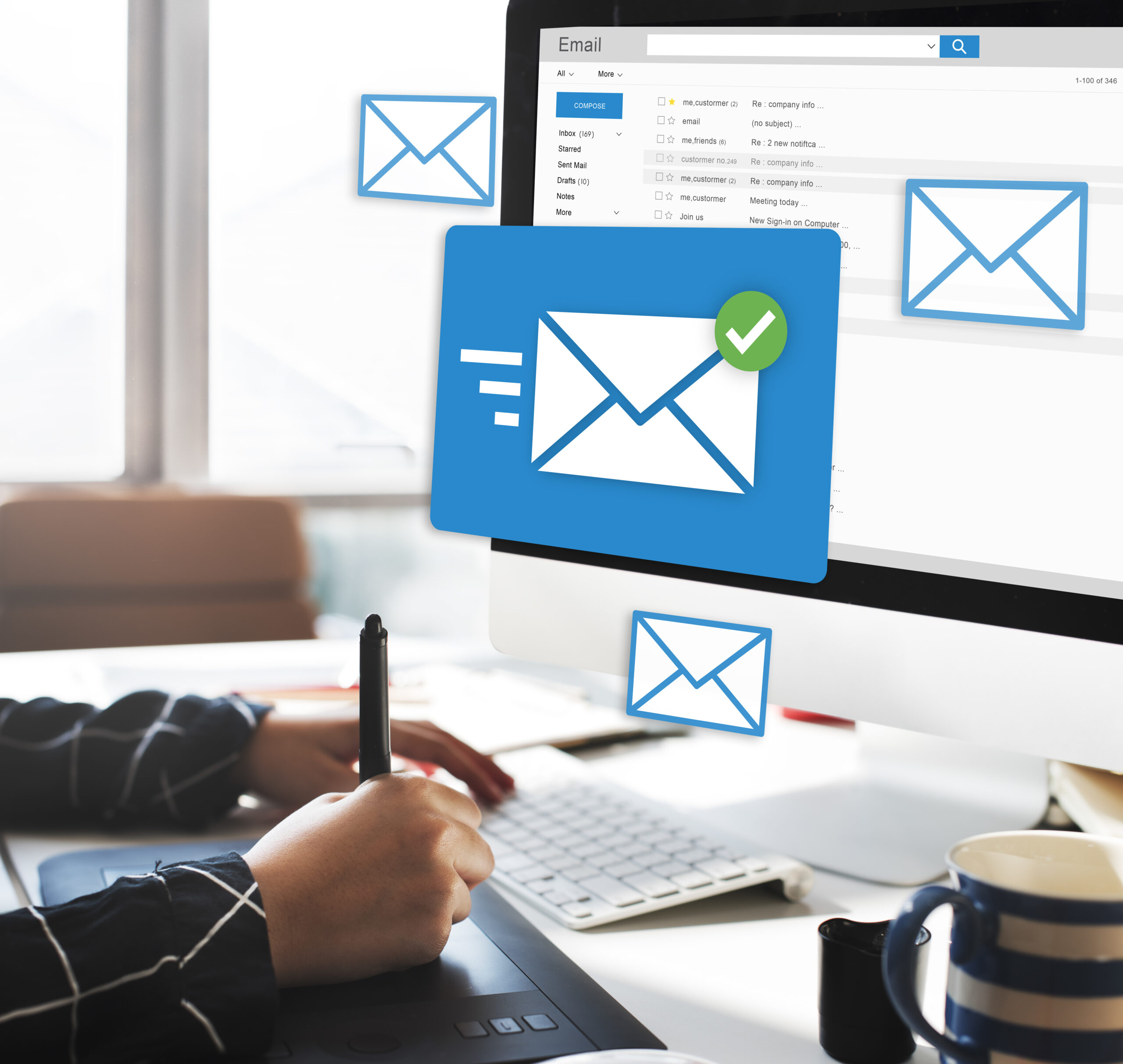 Automated email campaigns driving customer engagement, crafted by the leading WhatsApp Marketing Agency Qatar.