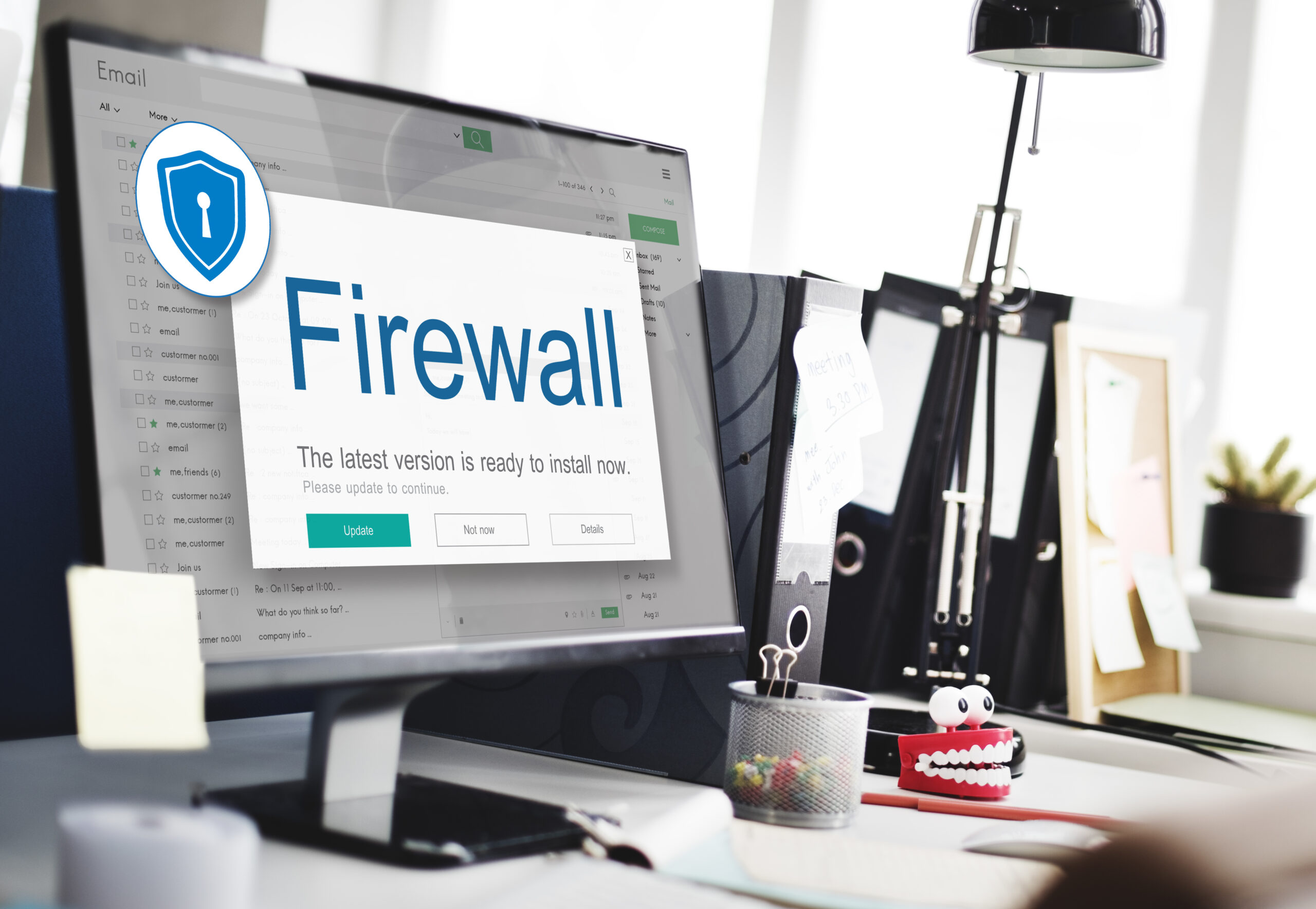 A robust webapplication firewall protecting your site from malicious attacks.