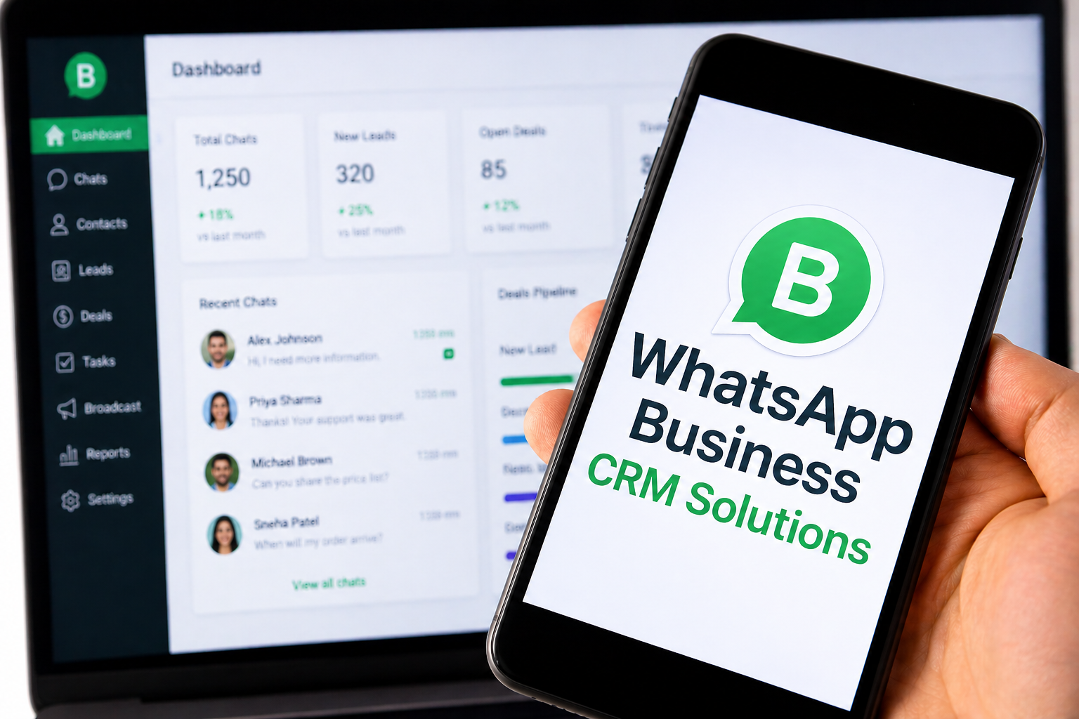 Advanced CRM for Whatsapp business and Whatsapp marketing solutions provided by a top WhatsApp Marketing Agency Qatar.