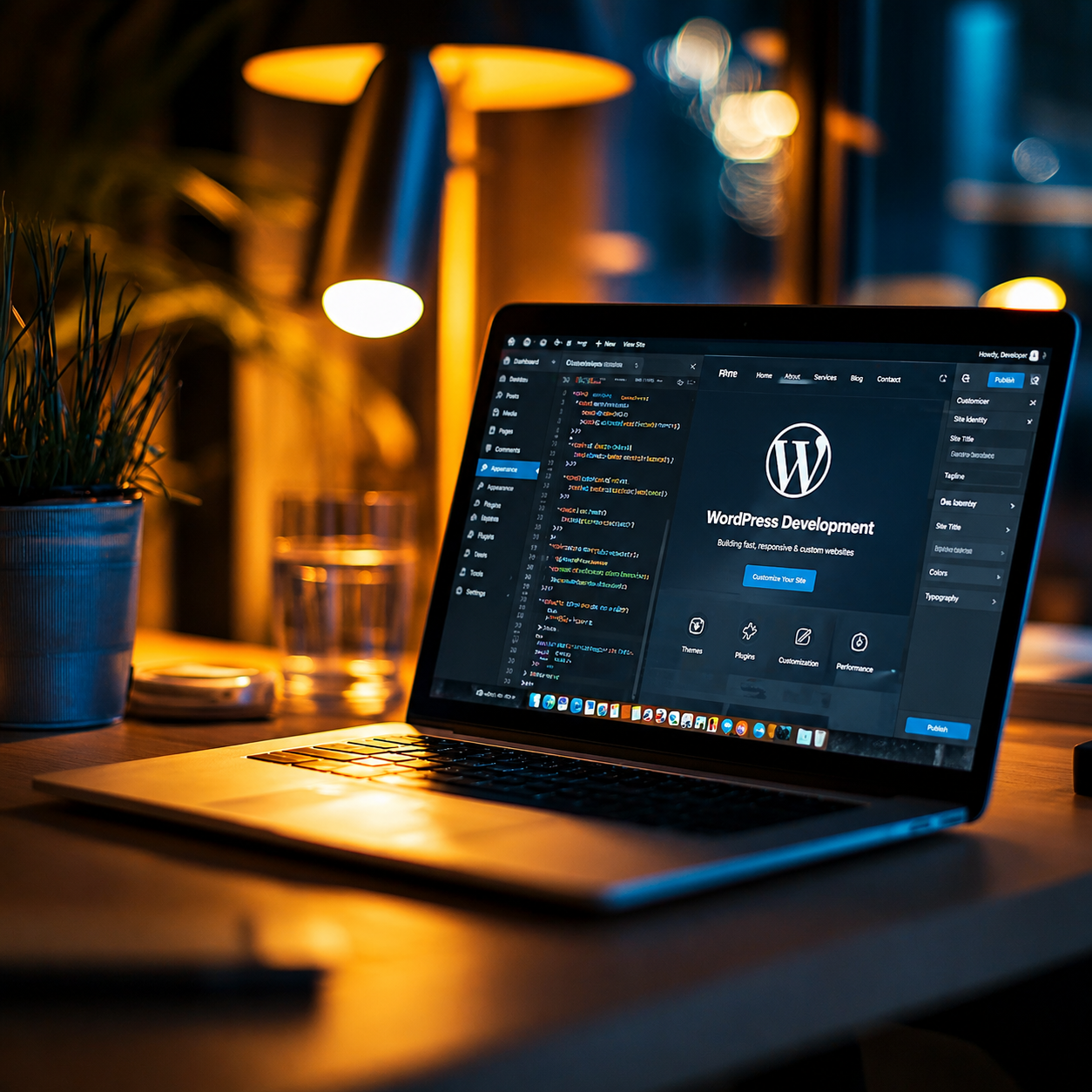 Custom Web development tailored to your needs by our specialized Wordpress website development company. Custom Web development tailored to your needs by our specialized Wordpress website development company.